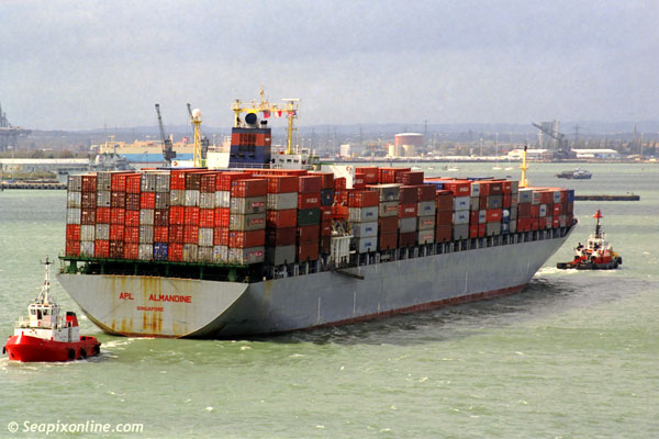 APL Almandine, Neptune Almandine, Tokyo Bay 9015498 ID 345